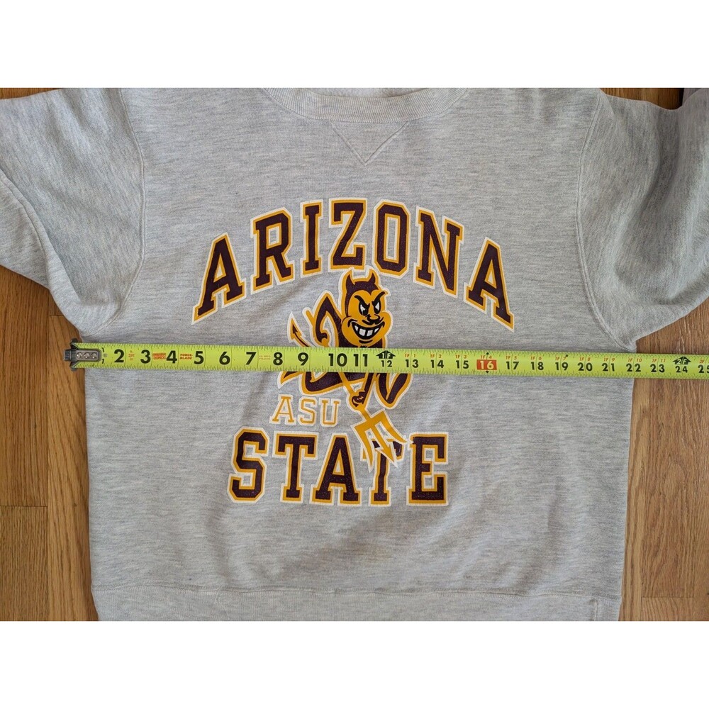 Vintage 90’s Arizona State Sun Devils Champion Sweatshirt Large Crewneck USA - Picture 9 of 9